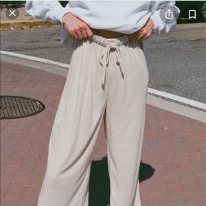 NA Nin Penelope raw silk trouser